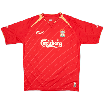 2005-06 Liverpool CL Home Shirt - 7/10 - (L)