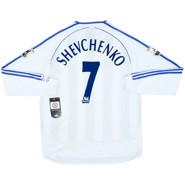 2006-07 Chelsea Player Issue Away L/S Shirt Shevchenko #7 (XL)