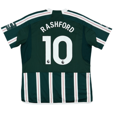 2023-24 Manchester United Away Shirt Rashford #10 - 7/10 - (XXL)