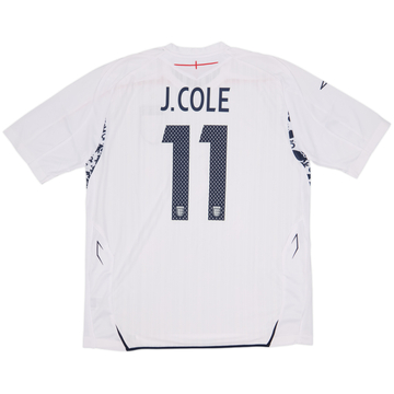 2007-09 England Home Shirt J.Cole #11 (XL)
