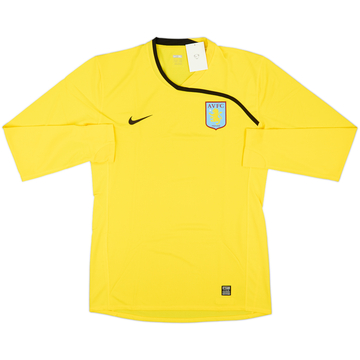 2008-09 Aston Villa Player Issue GK Shirt (XL)