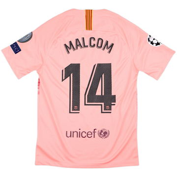 2018-19 Barcelona Third Shirt Malcolm #14 - 6/10 - (S)