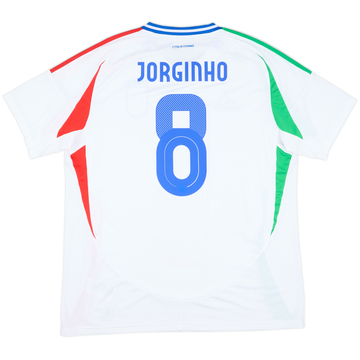 2024-25 Italy Away Shirt Jorginho #8 - 9/10 - (XL)