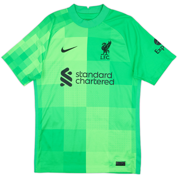 2021-22 Liverpool GK S/S Shirt - 10/10 - (S)