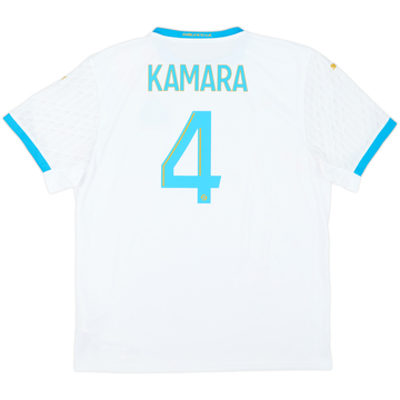 2020-21 Olympique Marseille Home Shirt Kamara #4 - 10/10 - (XL)