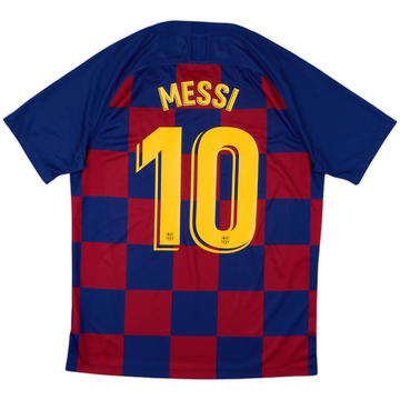 2019-20 Barcelona Home Shirt Messi #10 - 10/10 - (L)