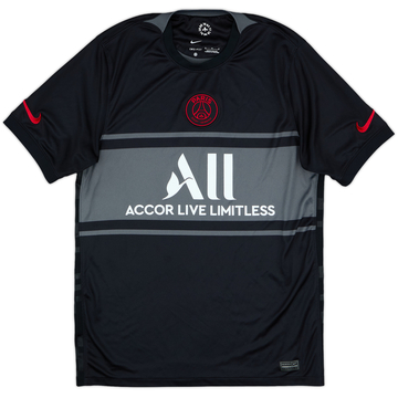 2021-22 Paris Saint-Germain Third Shirt - 9/10 - (M)