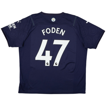 2021-22 Manchester City Third Shirt Foden #47 - 10/10 - (XL)