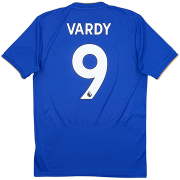 2018-19 Leicester Home Shirt Vardy #9 - 9/10 - (S)