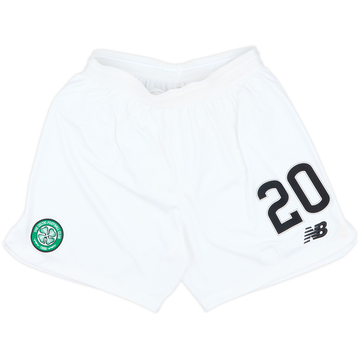 2019-20 Celtic Player Issue Home Shorts #20 - 7/10 - (M)