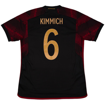 2022-23 Germany Away Shirt Kimmich #6 - 10/10 - (L)