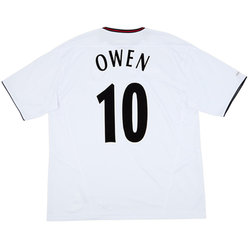 2003-04 Liverpool Away Shirt Owen #10 - 7/10 - (XL)