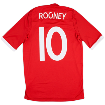2010-11 England Away Shirt Rooney #10 - 6/10 - (S)