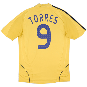 2008-10 Spain Away Shirt Torres #9 - 8/10 - (M)