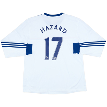 2013-14 Chelsea Away L/S Shirt Hazard #17 - 10/10 - (XL)