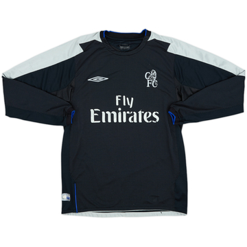 2004-05 Chelsea Away L/S Shirt - 5/10 - (S)