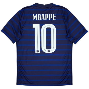 2020-21 France Home Shirt Mbappe #10 - 10/10 - (M)