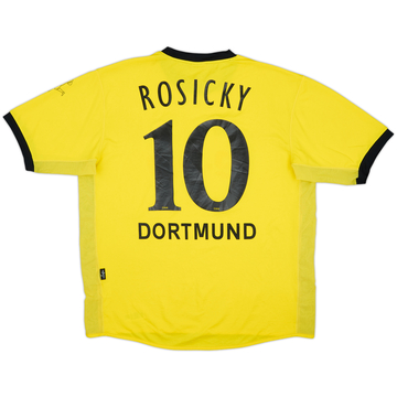 2003-04 Borussia Dortmund Home Shirt Rosicky #10 - 5/10 - (XL)