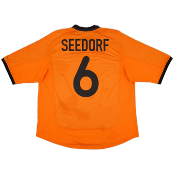 2000-02 Netherlands Home Shirt Seedorf #6 - 8/10 - (L)