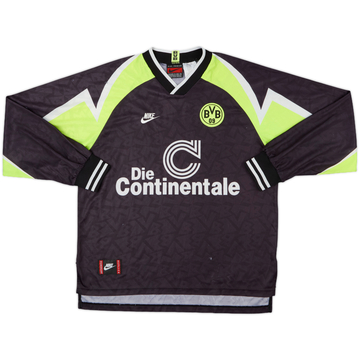 1995-96 Borussia Dortmund Away L/S Shirt - 5/10 - (XL)