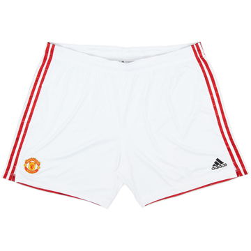 2020-21 Manchester United Home Shorts - 10/10 - (3XL)