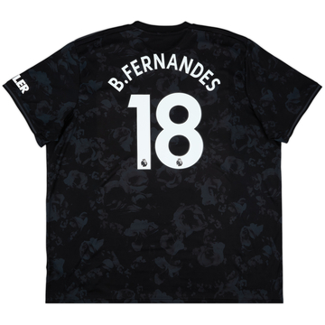 2019-20 Manchester United Third Shirt B.Fernandes #18 - 8/10 - (3XL)