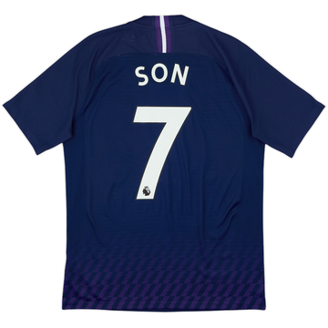 2019-20 Tottenham Authentic Away Shirt Son #7 - 10/10 - (M)