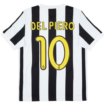2009-10 Juventus Home Shirt Del Piero #10 - 8/10 - (S)