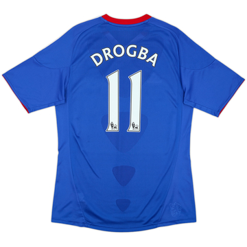 2010-11 Chelsea Home Shirt Drogba #11 - 7/10 - (M)
