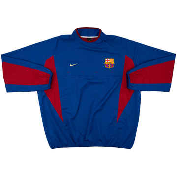 2002-03 Barcelona Nike Drill Top - 8/10 - (XXL)