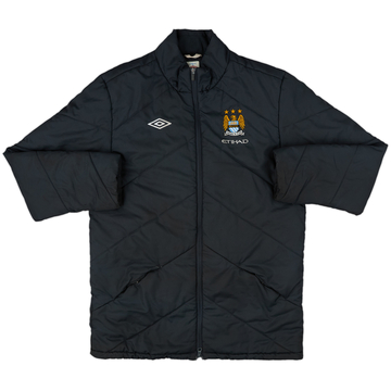 2009-10 Manchester City Umbro Padded Bench Coat - 6/10 - (L)