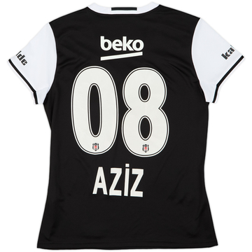 2016-17 Besiktas Away Shirt Aziz #08 - 6/10 - (Women's L)