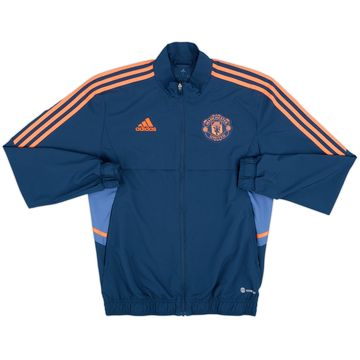 2022-23 Manchester United adidas Track Jacket - 8/10 - (S)