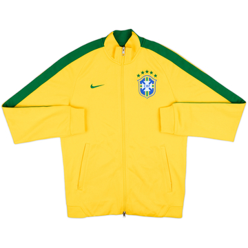 2014-16 Brazil Nike Track Jacket - 8/10 - (S)