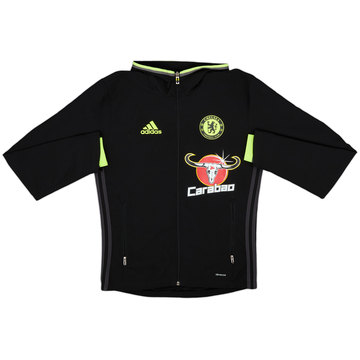 2014-15 Chelsea adidas Hooded Track Jacket - 10/10 - (XS)