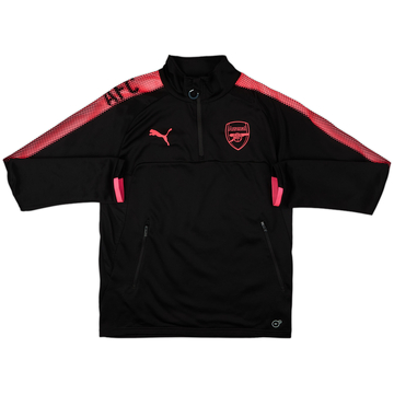 2017-18 Arsenal Puma 1/4 Zip Drill Top - 10/10 - (S)