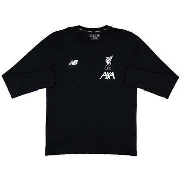 2019-20 Liverpool New Balance Training L/S Shirt - 7/10 - (XL)
