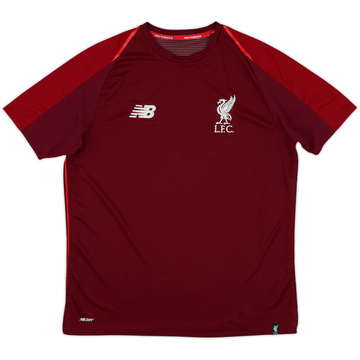 2018-19 Liverpool New Balance Training Shirt - 8/10 - (S)