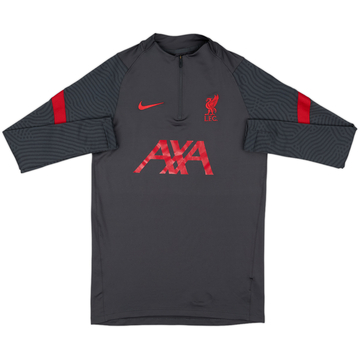 2020-21 Liverpool Nike 1/4 Zip Drill Top - 8/10 - (S)