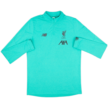 2019-20 Liverpool New Balance 1/4 Zip Drill Top - 8/10 - (XL)