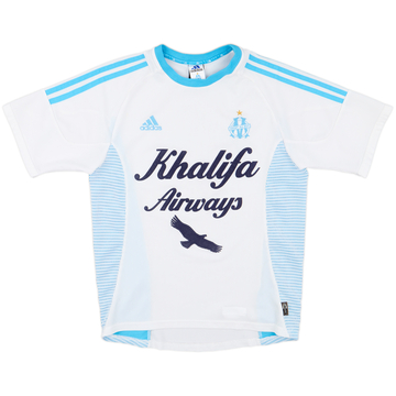 2002-03 Olympique Marseille Home Shirt - 9/10 - (S)
