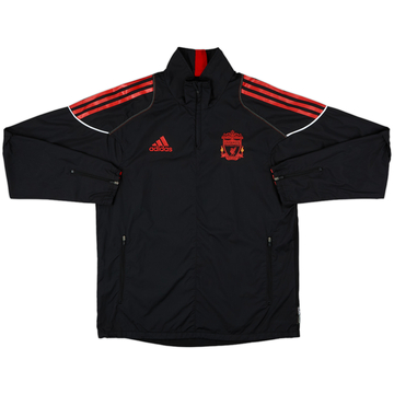 2010-11 Liverpool adidas 1/4 Zip Drill Top - 8/10 - (S)