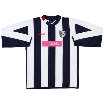 2004-05 West Brom Home L/S Shirt - 6/10 - (Y)