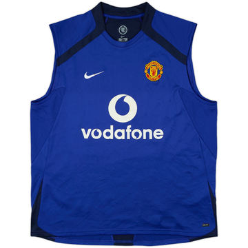 2005-06 Manchester United Nike Training Vest - 7/10 - (L)