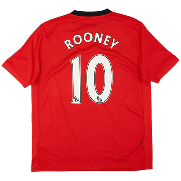 2009-10 Manchester United Home Shirt Rooney #10 - 6/10 - (L)