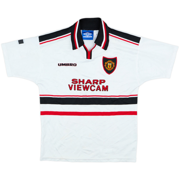 1997-99 Manchester United Away Shirt - 8/10 - (L.Boys)