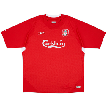 2004-06 Liverpool Home Shirt - 5/10 - (XL)