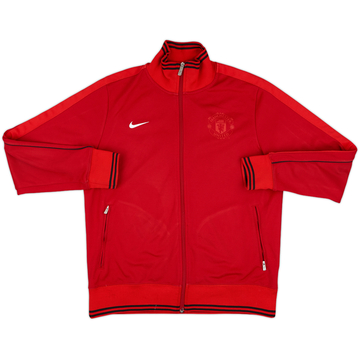 2013-14 Manchester United Nike Track Jacket - 8/10 - (L)