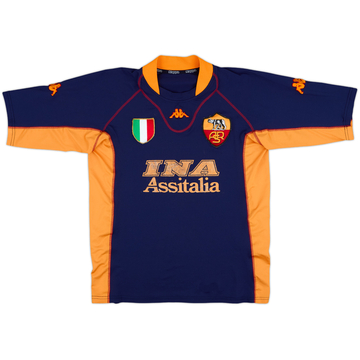 2001-02 Roma Third Shirt - 5/10 - (XL)