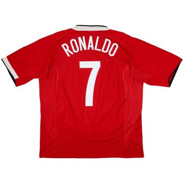 2004-06 Manchester United Camiseta Local Ronaldo #7 - 6/10 - (XL)
